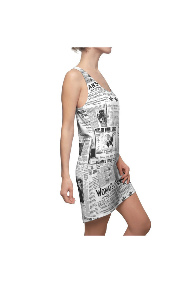 Women's Suffrage Cut & Sew Racerback Dress - Objet D'Art