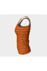 Kente Fitted Tank Top - Objet D'Art