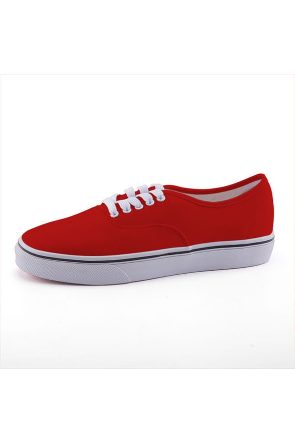 USA RED Low-top Canvas Shoes - Objet D'Art