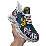 Got Your Number Unisex Bounce Mesh Knit Sneakers - Objet D'Art