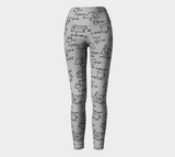 Mathlete Yoga Leggings - Objet D'Art