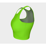 Bright Green Athletic Top - Objet D'Art