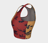 East Meets West Athletic Top - Objet D'Art