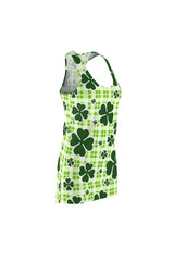 St Patty's Women's Racerback Dress - Objet D'Art