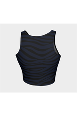 Blue Tiger Athletic Top - Objet D'Art