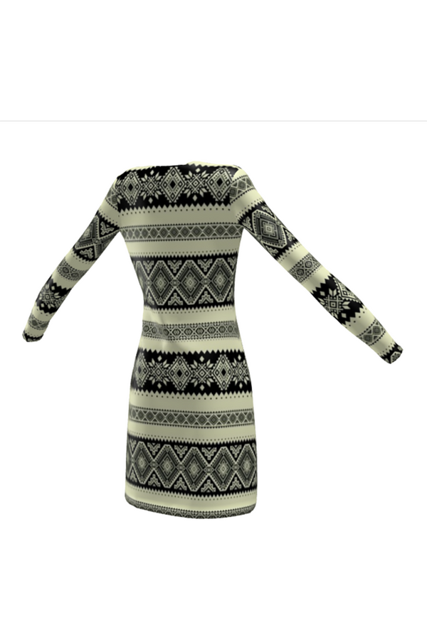 Arabesque Ladies Cardigan Dress - Objet D'Art