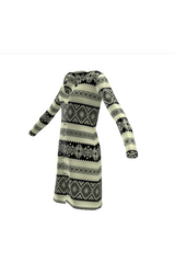 Arabesque Ladies Cardigan Dress - Objet D'Art