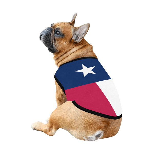 Texas Lone Star All Over Print Pet Tank Top - Objet D'Art