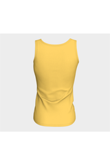 Light Mustard Fitted Tank Top - Objet D'Art