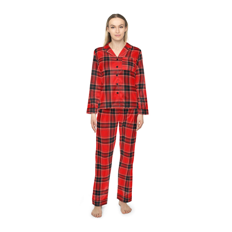 Women's Satin Pajamas (AOP) - Objet D'Art