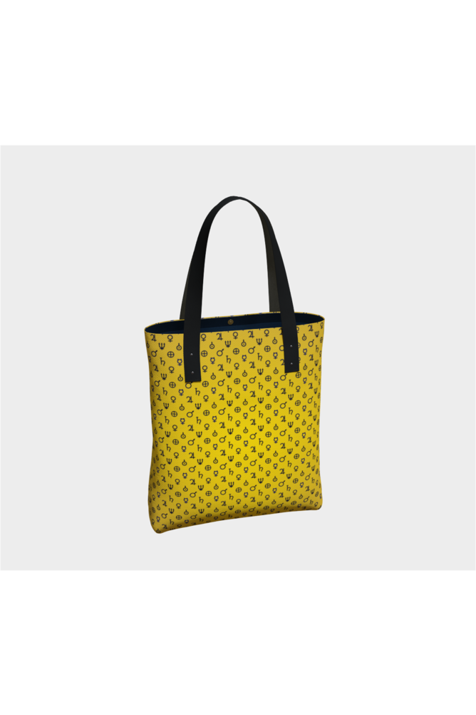 Planetary Symbols Tote Bag - Objet D'Art