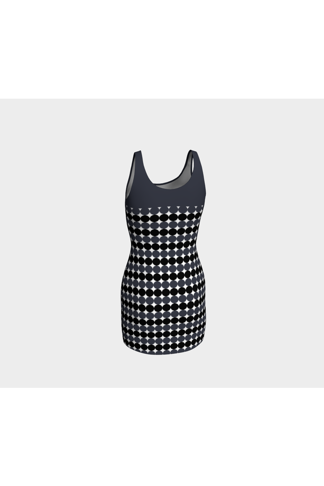 Polkadot Bodycon Dress - Objet D'Art