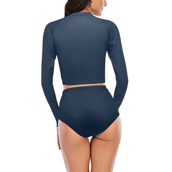 cheribum aloft smaller Long Sleeve Bikini Set (Model S27) - Objet D'Art