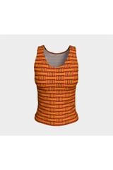 Kente Fitted Tank Top - Objet D'Art