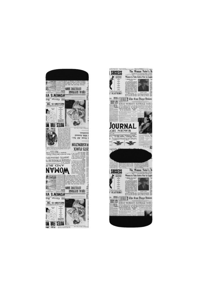 Women Suffrage Sublimation Socks - Objet D'Art
