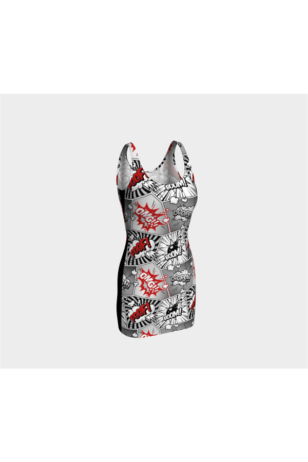 Poof Bodycon Dress - Objet D'Art