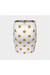 Polka Dot Fitted Skirt - Objet D'Art