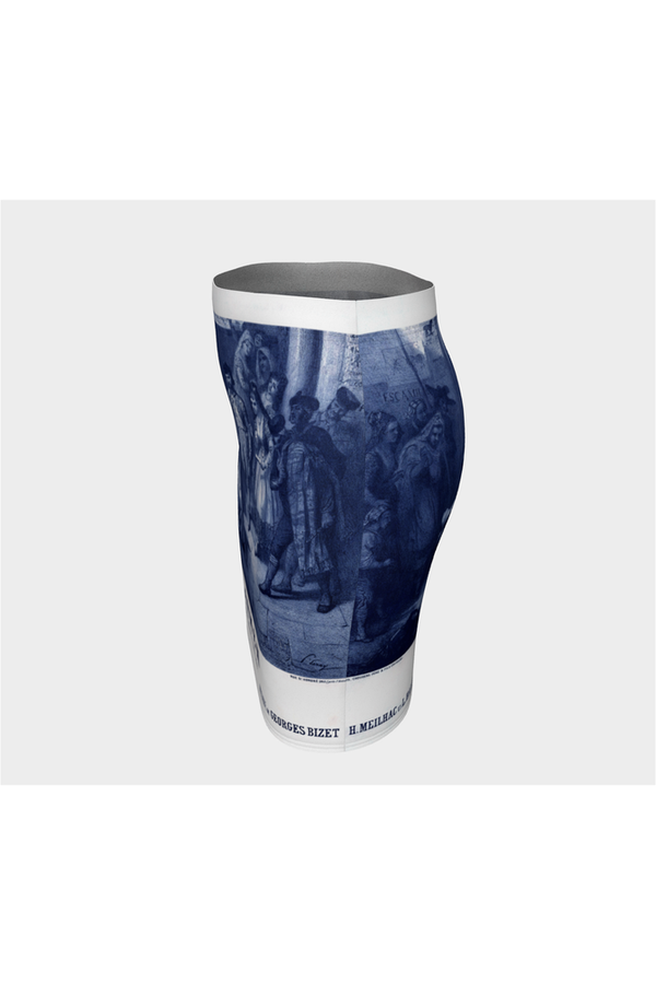 Carmen Fitted Skirt - Objet D'Art