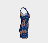 Chemical Attraction Bodycon Dress - Objet D'Art