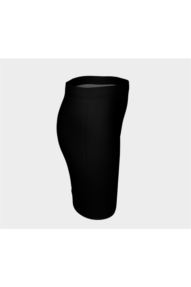 Black Fitted Skirt - Objet D'Art