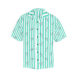 crane 2 hokusai print Hawaiian Shirt (Model T58) - Objet D'Art