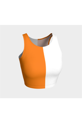 Two Tone Turmeric Athletic Top - Objet D'Art