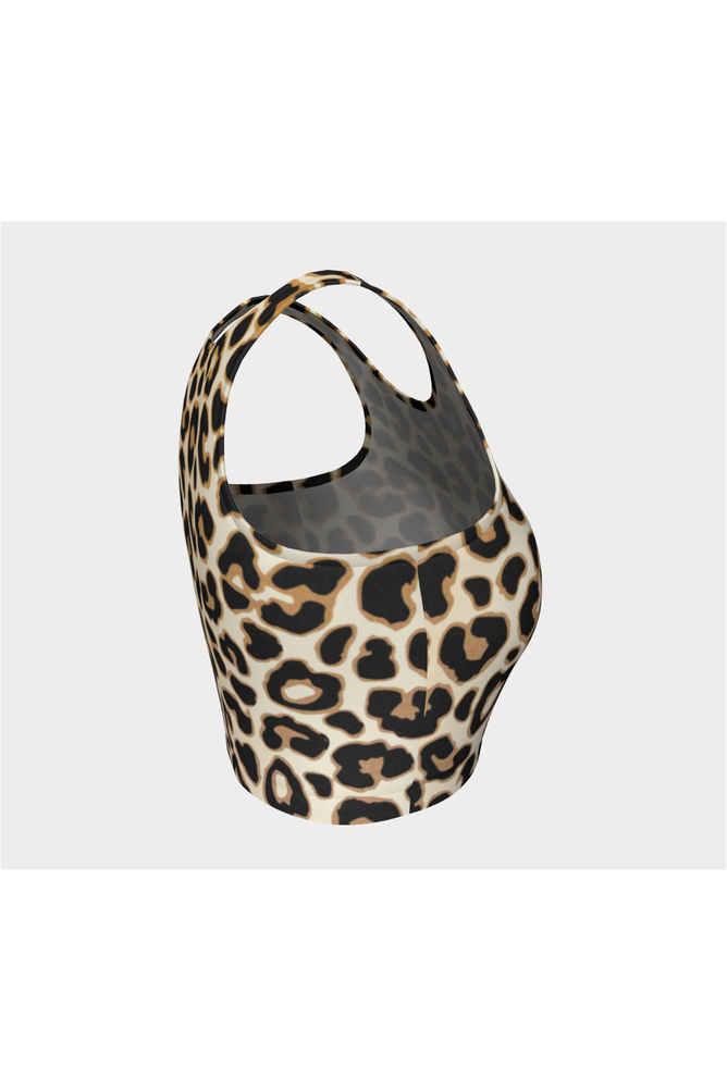 Leopard Print Crop Top - Objet D'Art