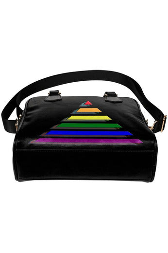 tri purse shadow Shoulder Handbag (Model 1634) - Objet D'Art