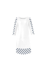 Royalty Rhea Loose Round Neck Dress - Objet D'Art