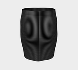 Striped Fitted Skirt - Objet D'Art