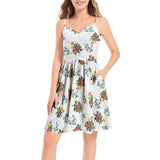 Spaghetti Strap Sleeveless Summer Beach Dress - Objet D'Art