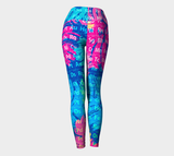 Chemical Tropics Yoga Leggings - Objet D'Art