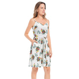Spaghetti Strap Sleeveless Summer Beach Dress - Objet D'Art