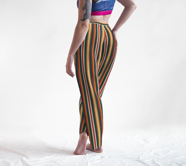 Autumn Striped Lounge Pants - Objet D'Art