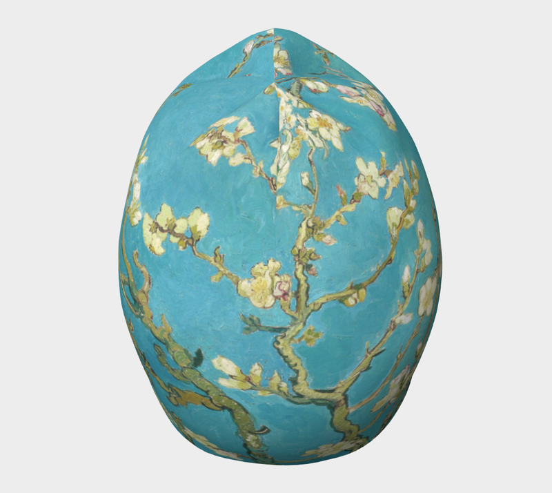 Van Gogh Almond Blossoms Beanie - Objet D'Art