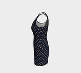 Floral Bodycon Dress - Objet D'Art