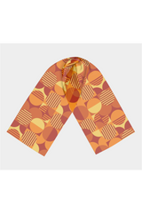 Bauhaus Orange Long Scarf - Objet D'Art