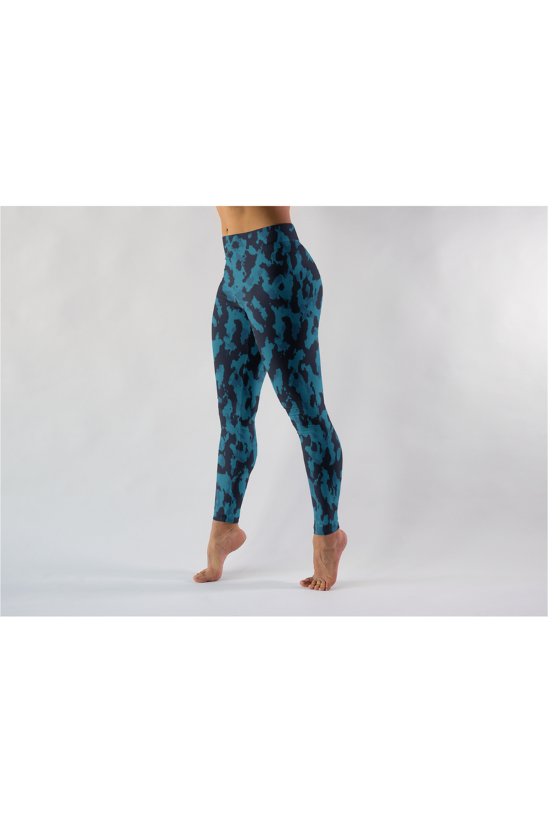 Midnight Camo Premium Leggings - Objet D'Art