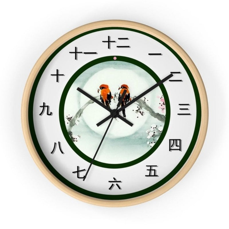 Mandarin Character Wall clock - Objet D'Art Online Retail Store