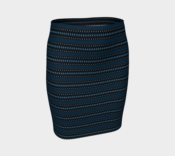 Grave Concept Fitted Skirt - Objet D'Art