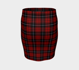 Clad in Plaid Fitted Skirt - Objet D'Art