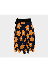 Floral Wrap Skirt - Objet D'Art