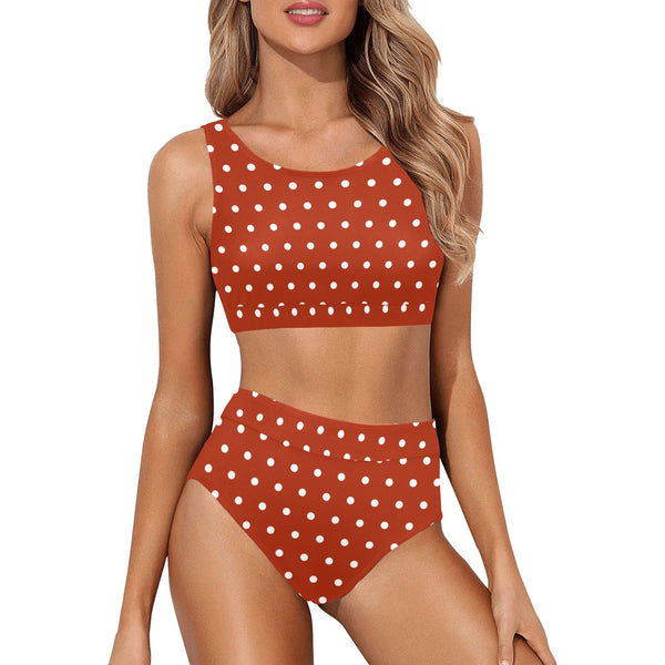 cheribum green Crop Top Bikini Set (Model S21) - Objet D'Art