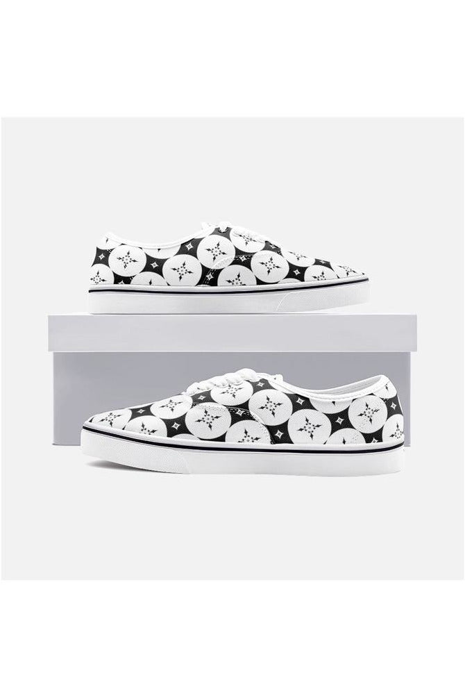 Royalty Unisex Canvas Sneakers - Objet D'Art