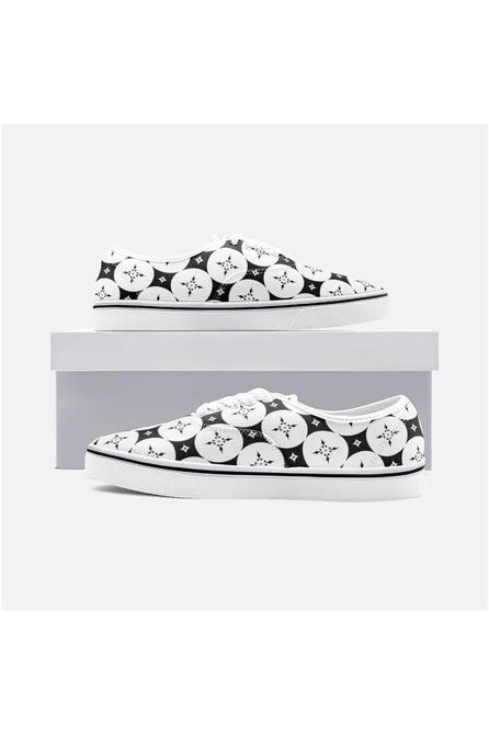 Royalty Unisex Canvas Sneakers - Objet D'Art