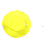 bright yellow athletic crop top Wide Brim Bucket Hat - Objet D'Art