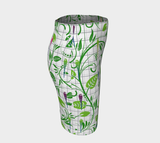 Parrot Matrix Fitted Skirt - Objet D'Art