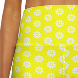 High Waisted Yoga Shorts - Objet D'Art