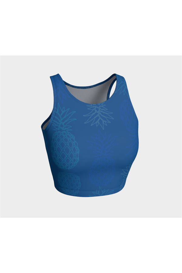 Pineapple Panache Athletic Top - Objet D'Art