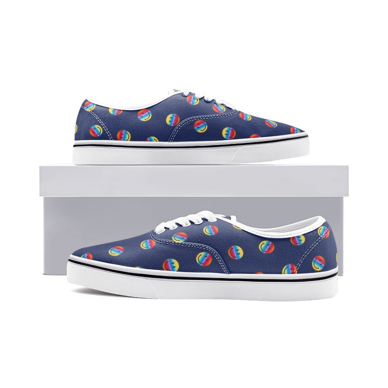 Unisex Canvas Shoes Fashion Low Cut Loafer Sneakers - Objet D'Art